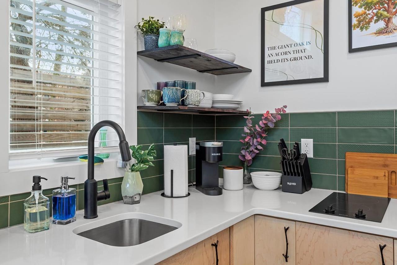 The Acorn - Tiny House In Historic Oakwood Villa Raleigh Dış mekan fotoğraf