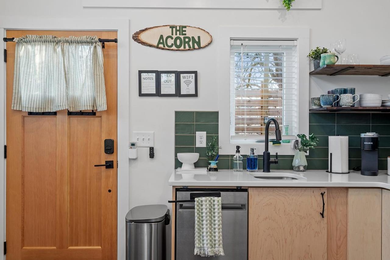 The Acorn - Tiny House In Historic Oakwood Villa Raleigh Dış mekan fotoğraf