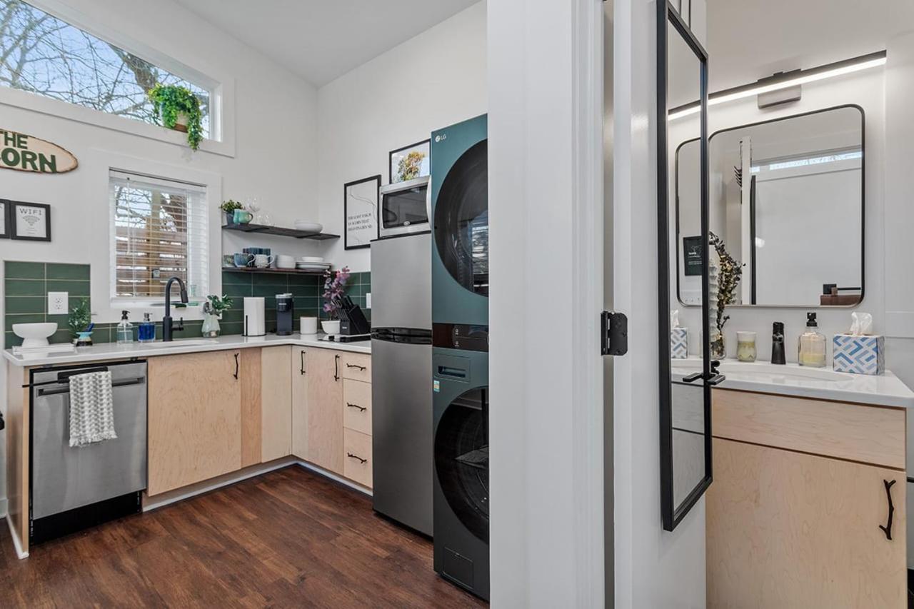 The Acorn - Tiny House In Historic Oakwood Villa Raleigh Dış mekan fotoğraf