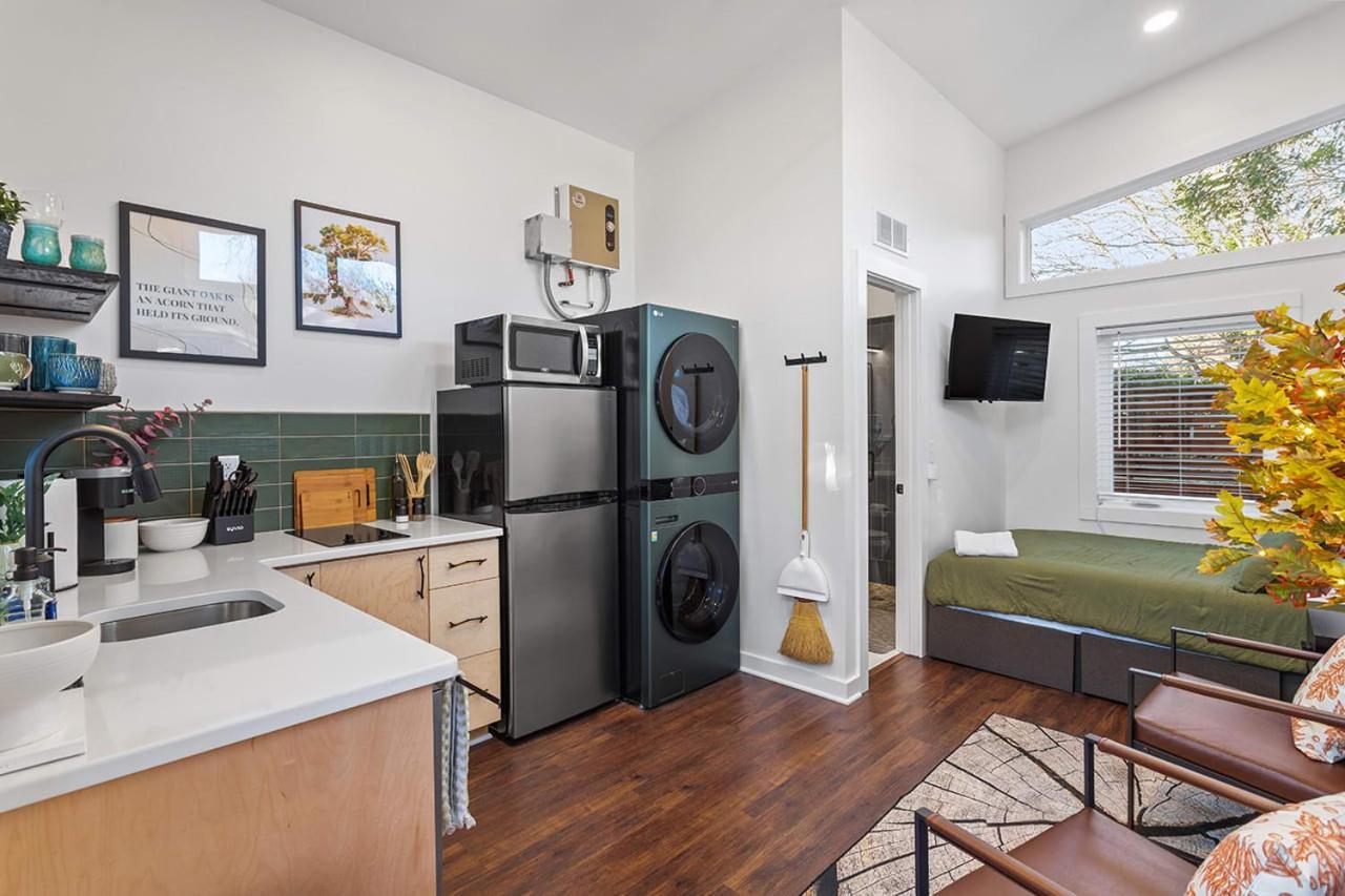 The Acorn - Tiny House In Historic Oakwood Villa Raleigh Dış mekan fotoğraf