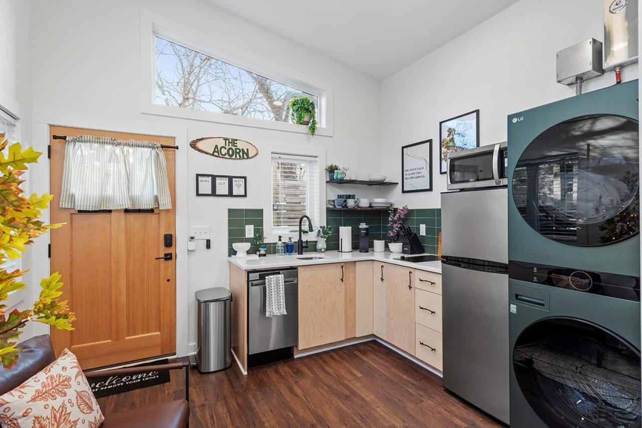 The Acorn - Tiny House In Historic Oakwood Villa Raleigh Dış mekan fotoğraf
